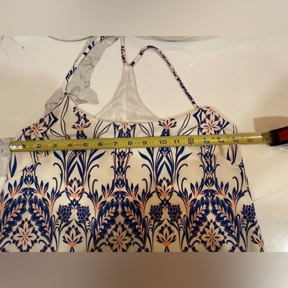 My Story | Deco Floral Print Skinny Strap Racerback Dress Women’s Sz Small - Picture 6 of 6